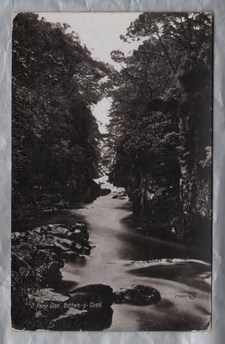 `Fairy Glen,Bettws y Coed` - Conwy - Postally Used - Llandudno 6th July 1911 - Valentine Postcard