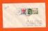 Independent Cover - `Paris Gare D`Austerlitz 28-12-1959` Postmark - 1958 2f Coat of Arms and 1957 8f Landscapes Stamps