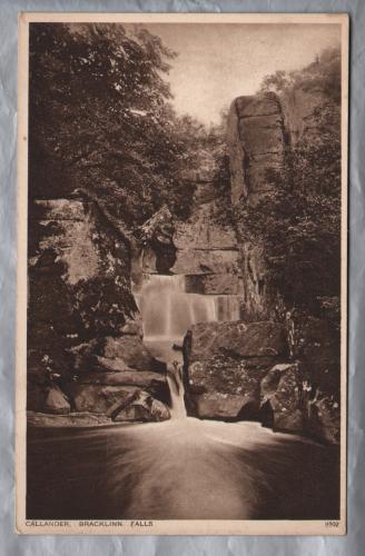 `Callander, Bracklinn Falls` - Stirling  - Postally Unused - Photochrom  Co. Ltd Postcard - Date Unknown