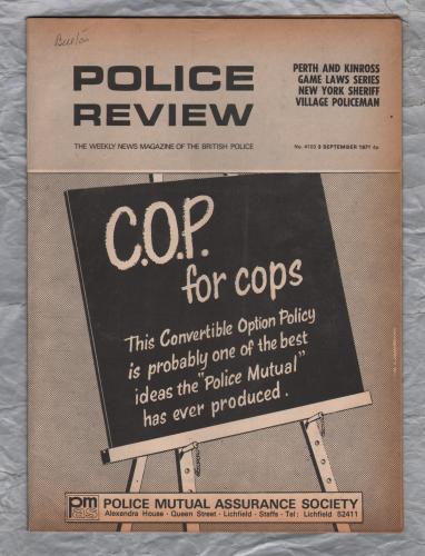 Police Review - `New York Sheriff` - Vol.79 - No.4103 - 3rd September 1971 - Police Review Publishing Company