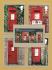 U.K - PHQ Cards - 326 Set - Issued 18th August 2009 - 4 Stamp Cards + 1 Overview Card - Post Boxes Issue - Unused