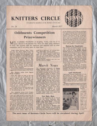 Knitters Circle - 4 Ply - Bust 34 to 36" - Sweater - Knitting Patterns + Afghan Crochet Knee Rug
