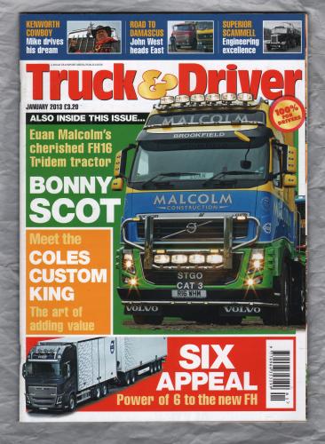Truck & Driver Magazine - January 2013 - `Bonny Scot` - Published by Road Transport Media