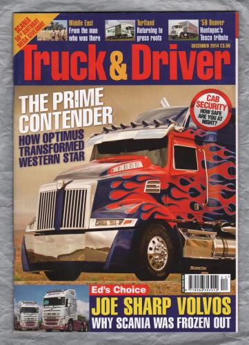Truck & Driver Magazine - December 2014 - `The Prime Contender` - Published by Road Transport Media