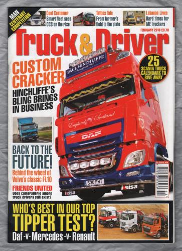 Truck & Driver Magazine - February 2016 - `Custom Cracker` - Published by Road Transport Media