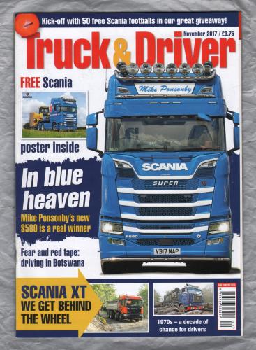 Truck & Driver Magazine - November 2017 - `In Blue Heaven` - Published by Road Transport Media