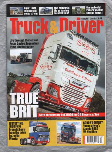 Truck & Driver Magazine - February 2019 - `True Brit` - Published by Road Transport Media