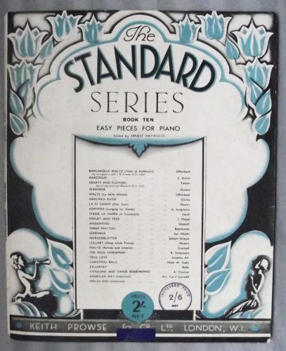 `The Standard Series - Book 10 - Easy Pieces For Piano` - Edited by Edwin Haywood - Published by Keith Prowse & Co. Ltd