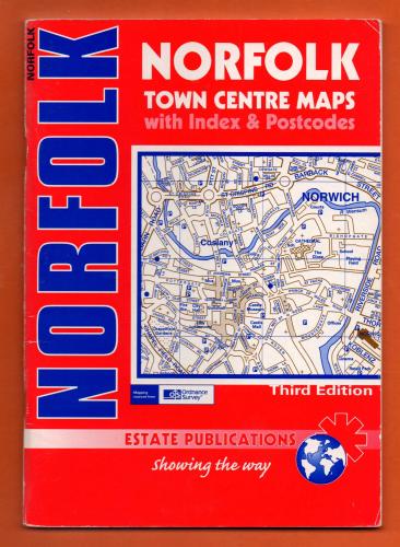 Estate Publications - Town Centre Maps - `NORFOLK` - 3rd Edition 2003 - Paperback - County Red Book Series