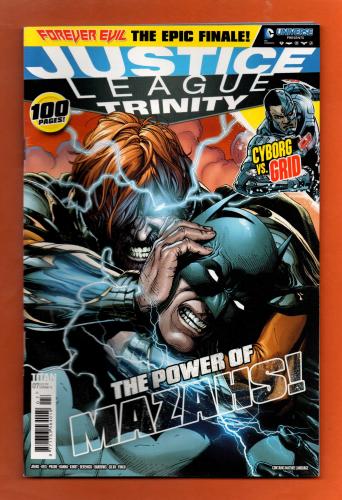 Vol.2 - No.7 - `JUSTICE LEAGUE TRINITY` - `The Power Of Mazahs!` - April/May 2015 - Published by Titan Comics - Under Licence from DC Comics