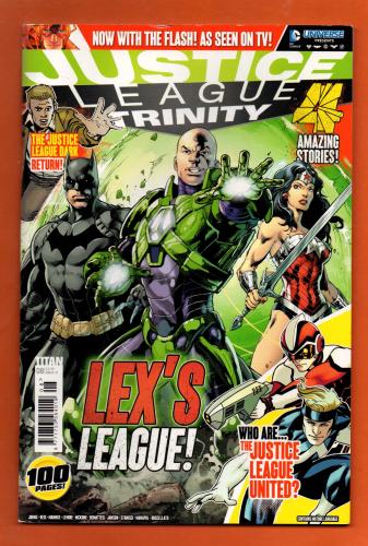 Vol.2 - No.8 - `JUSTICE LEAGUE TRINITY` - `Lex`s League!` - June/July 2015 - Published by Titan Comics - Under Licence from DC Comics