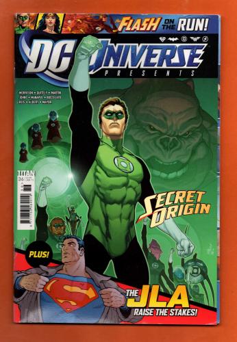 No.36 - `DC UNIVERSE Presents` - `Secret Origin` - January 2011 - Published by Titan Comics - Under Licence from DC Comics