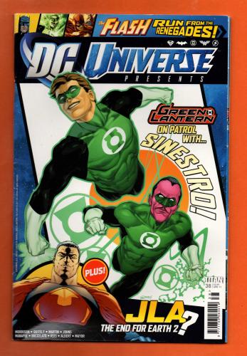 No.38 - `DC UNIVERSE Presents` - `Green Lantern on Patrol with Sinistro!` - April 2011 - Published by Titan Comics - Under Licence from DC Comics