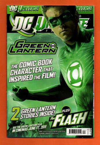 No.40 - `DC UNIVERSE Presents` - `2 Green Lantern Stories Inside` - July/August 2011 - Published by Titan Comics - Under Licence from DC Comics