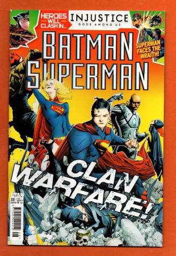 Vol.1 No.8 - `BATMAN, SUPERMAN` - `Clan Warfare!` - March/April 2015 - Published by Titan Comics - Under Licence from DC Comics