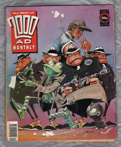 `The Best of 2000 A.D. Monthly` - December 1991 - Issue No.75 - Published by Fleetway Publicatons