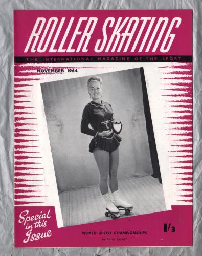 Roller Skating - `World Speed Championship` - The International Magazine of The Sport - Vol.20 No.3 - November 1964 - Published by Chris Beastall