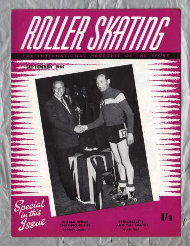 Roller Skating - `World Speed Championships` - The International Magazine of The Sport - Vol.26 No.1 - September 1965 - Published by Chris Beastall
