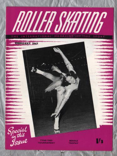Roller Skating - `Tyne-Tees Tournament` - The International Magazine of The Sport - Vol.22 No.5 - February 1967 - Published by Chris Beastall