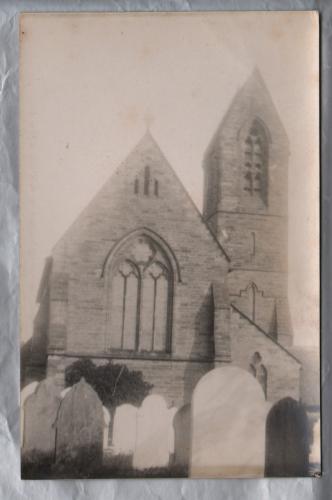 `Unknown Church - Postally Unused - Thomas Illingworth & Co Manufacturer - c1919 - Real Photograph