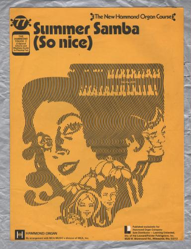 `Summer Samba (So Nice)` - New Hammond Organ Course - No.77 - Copyright 1966 - Published by Learning Unlimited