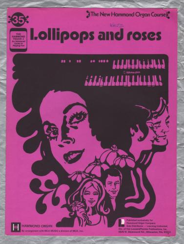 `Lollipops and Roses` - New Hammond Organ Course - No.35 - Copyright 1960 - Published by Learning Unlimited