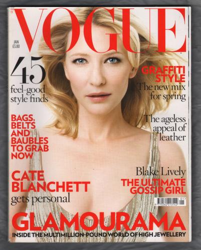 Vogue - January 2009 - 01 Whole No.2526 - Vol.175 - 195 Pages - Cate Blanchett Cover - Published by Vogue