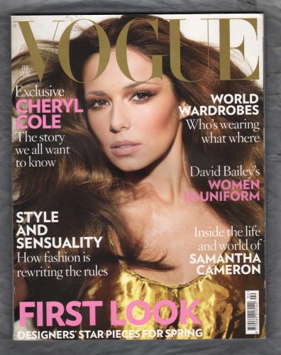 Vogue - February 2009 - 02 Whole No.2527 - Vol.175 - 188 Pages - Cheryi Cole Cover - Published by Vogue