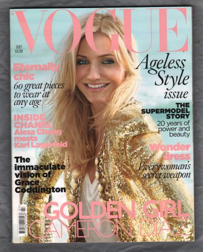 Vogue - July 2010 - 07 Whole No.2544 - Vol.176 - 167 Pages - Cameron Diaz Cover - The Conde Nast Publications Ltd