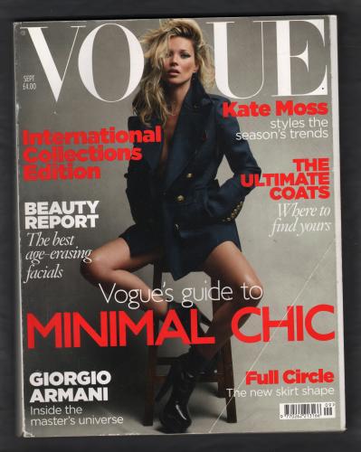 Vogue - September 2010 - 09 Whole No.2546 - Vol.176 - 356 Pages - Kate Moss Cover - The Conde Nast Publications Ltd