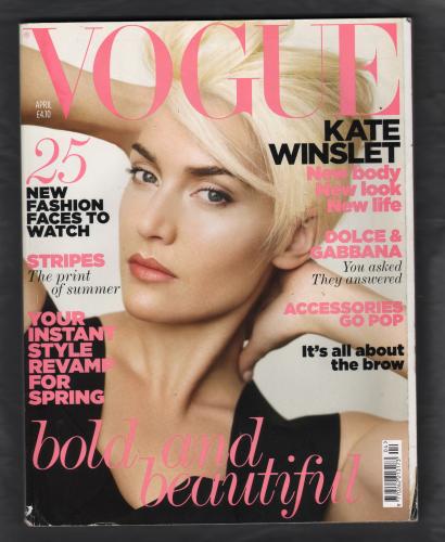Vogue - April 2011 - 04 Whole No.2553 - Vol.177 - 283 Pages - Kate Winslet Cover - The Conde Nast Publications Ltd