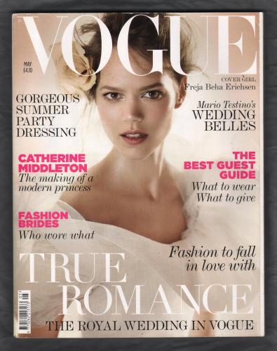 Vogue - May 2011 - 05 Whole No.2554 - Vol.177 - 238 Pages - Freja Beha Erichsen Cover - The Conde Nast Publications Ltd