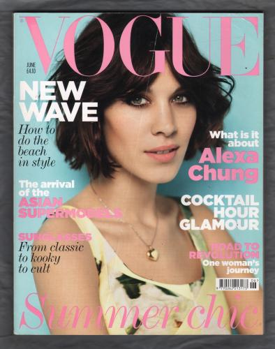 Vogue - June 2011 - 06 Whole No.2555 - Vol.177 - 202 Pages - Alexa Chung Cover - The Conde Nast Publications Ltd