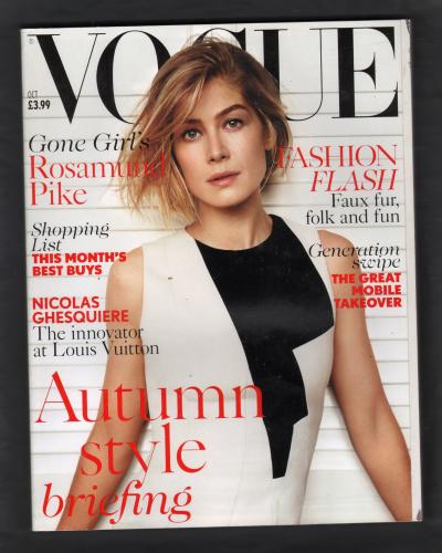 Vogue - October 2014 - 359 Pages - Rosamund Pike Cover - The Conde Nast Publications Ltd