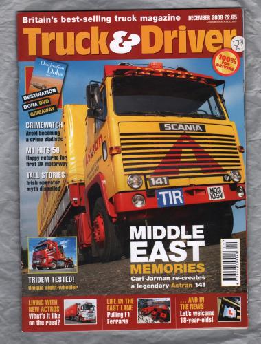 Truck & Driver Magazine - December 2009 - `Middle East Memories` - Published by Reed Business Information