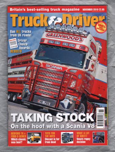 Truck & Driver Magazine - November 2010 - `Taking Stock` - Published by Reed Business Information