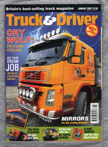 Truck & Driver Magazine - January 2007 - `Cry Wolf` - Published by Reed Business Information