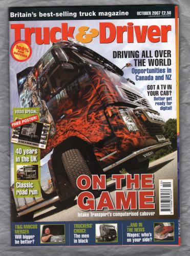 Truck & Driver Magazine - October 2007 - `On The Game` - Published by Reed Business Information