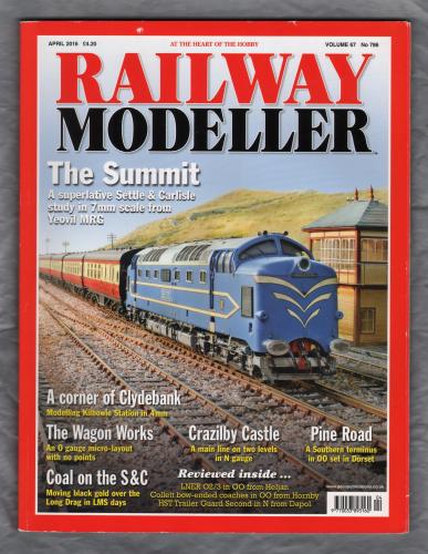 Railway Modeller - Vol 67 No.786 - April 2016 - `The Summit` - Peco Publications