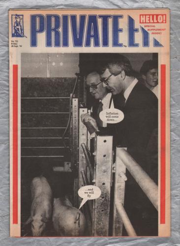 Private Eye - Issue No.751 - 28th September 1990 - `John Major` - Pressdram Ltd