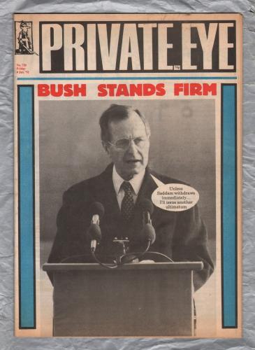 Private Eye - Issue No.758 - 4th January 1991 - `Bush Stands Firm` - Pressdram Ltd