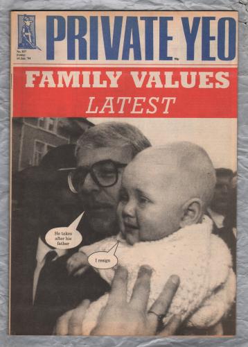Private Eye - Issue No.837 - 14th January 1994 - `Family Values Latest` - Pressdram Ltd