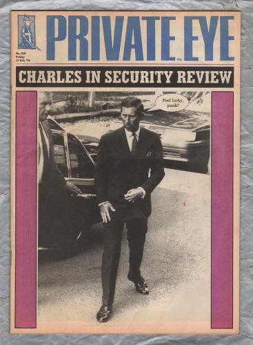 Private Eye - Issue No.839 - 11th February 1994 - `Charles In Security Review` - Pressdram Ltd