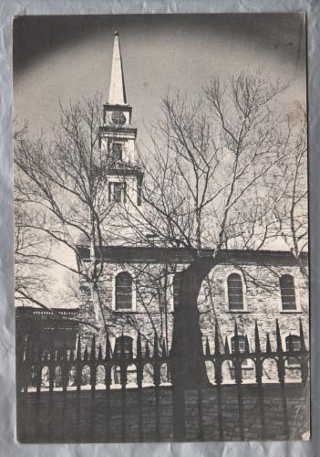 `St Marks Church - New York` - Postally Used - New York, NY 10001 31st December 1977 Postmark - Danspace Postcard