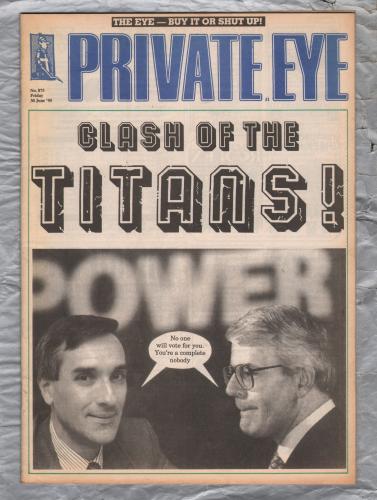 Private Eye - Issue No.875 - 30th June 1995 - `Clash Of The Titans!` - Pressdram Ltd