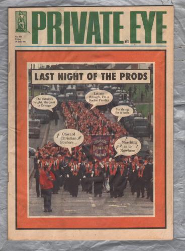 Private Eye - Issue No.954 - 10th July 1998 - `Last Night Of The Prods` - Pressdram Ltd