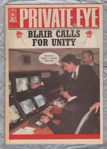 Private Eye - Issue No.960 - 2nd October 1998 - `Blair Calls For Unity` - Pressdram Ltd