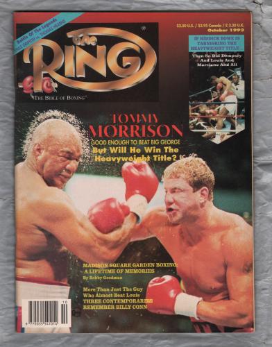 The Ring - Vol.72 No.10 - October 1993 - `Tommy Morrison` - The Ring Magazine Inc.