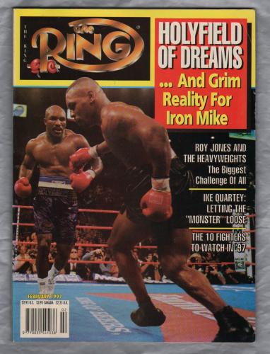 The Ring - Vol.76 No.2 - February 1997 - `Holyfield Of Dreams....And Grim Reality For Mike` - The Ring Magazine Inc.