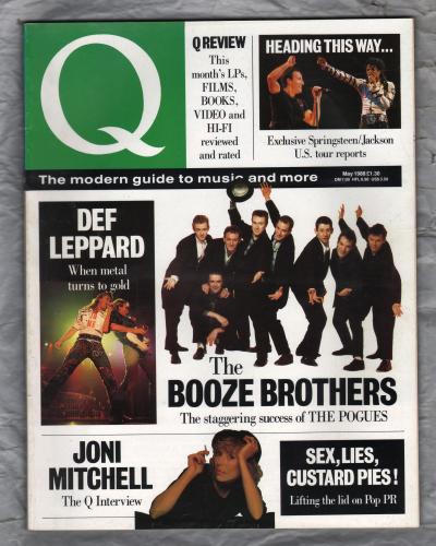 Q Magazine - Issue No.20 - May 1988 - `Def Leppard: When Metal Turns To Gold` - Published by Emap Metro